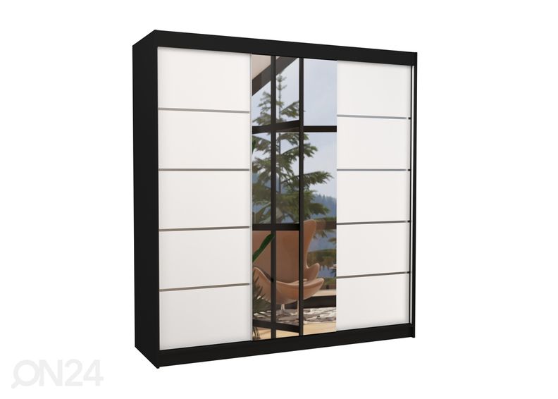 Liukuovikaappi Barba II 200 cm kuvasuurennos