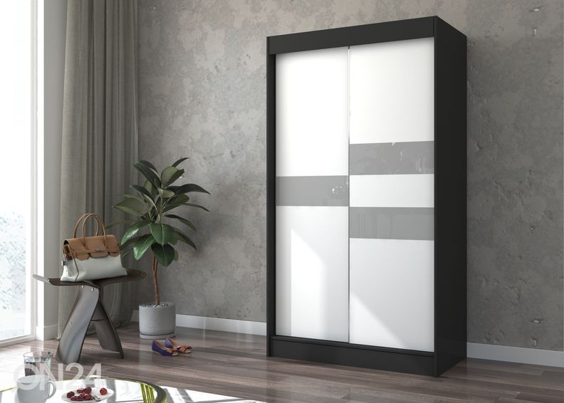 Liukuovikaappi Bari 120 cm kuvasuurennos