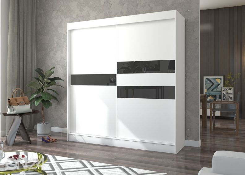 Liukuovikaappi Bari 200 cm kuvasuurennos