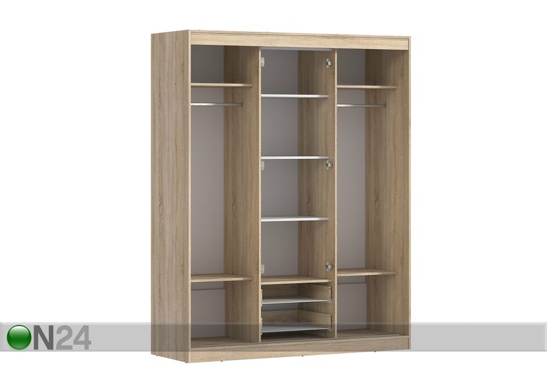 Liukuovikaappi Basja kuvasuurennos