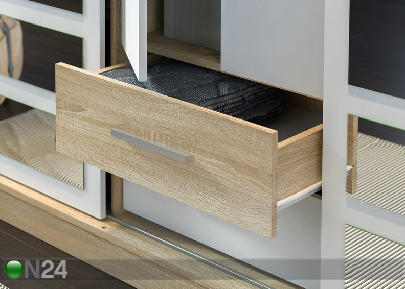 Liukuovikaappi Basja kuvasuurennos