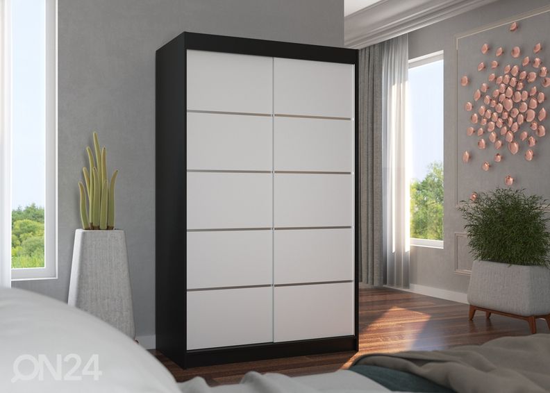 Liukuovikaappi Benisso 120 cm kuvasuurennos