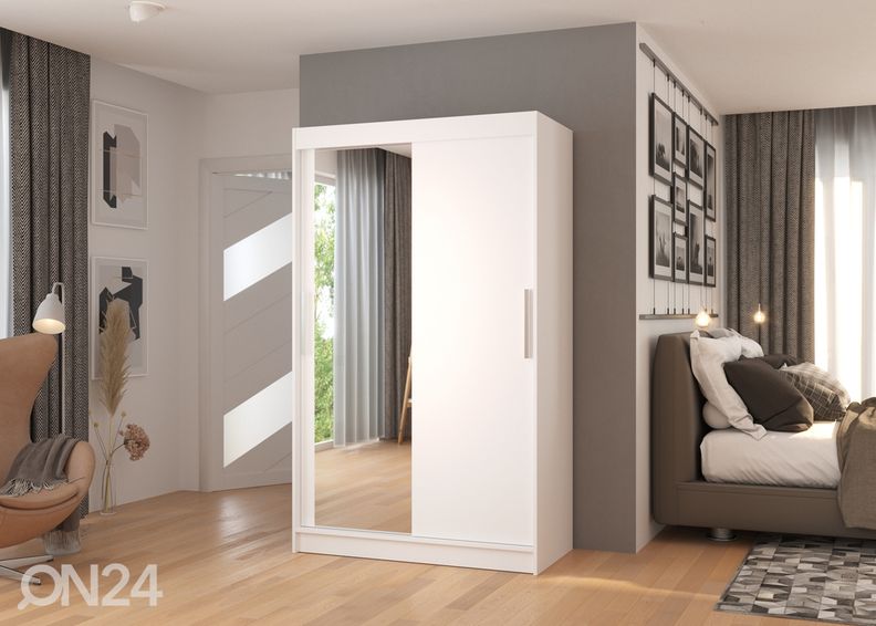 Liukuovikaappi Beth 120 cm kuvasuurennos