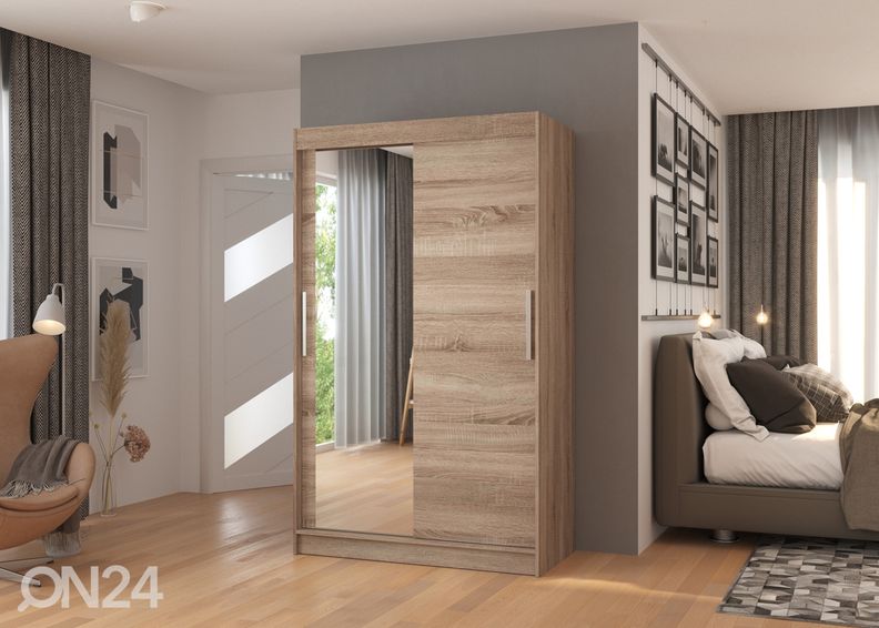 Liukuovikaappi Beth 120 cm kuvasuurennos