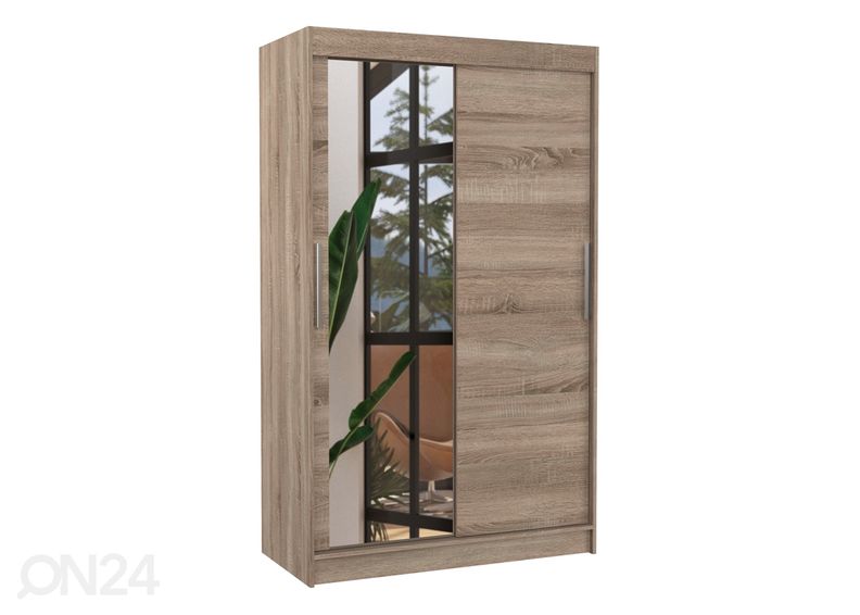 Liukuovikaappi Beth 120 cm kuvasuurennos