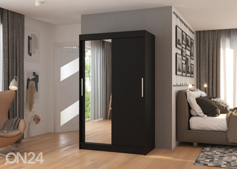 Liukuovikaappi Beth 120 cm kuvasuurennos