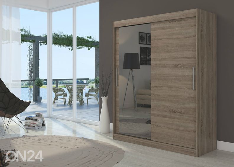 Liukuovikaappi Bianca 150 cm kuvasuurennos