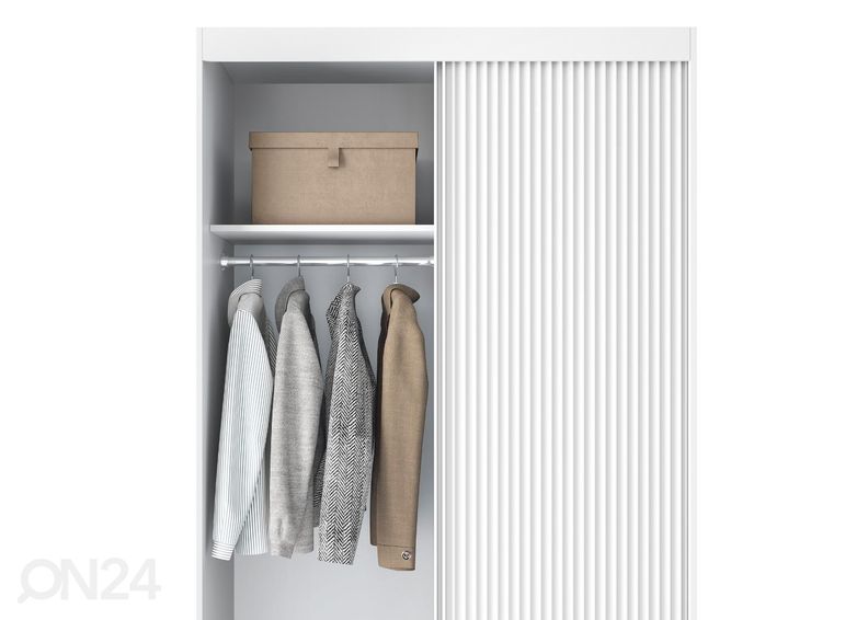 Liukuovikaappi Biancco 120 cm kuvasuurennos