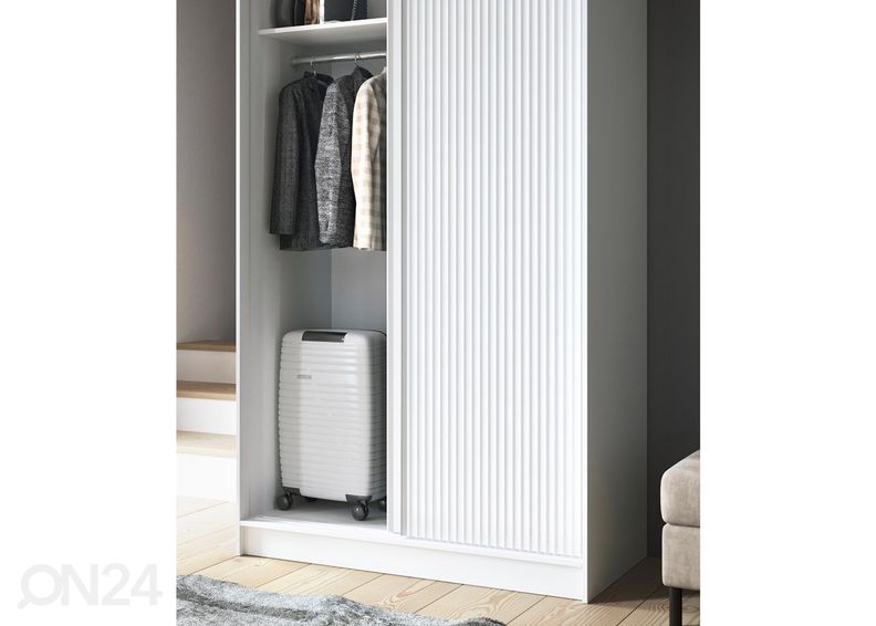 Liukuovikaappi Biancco 120 cm kuvasuurennos