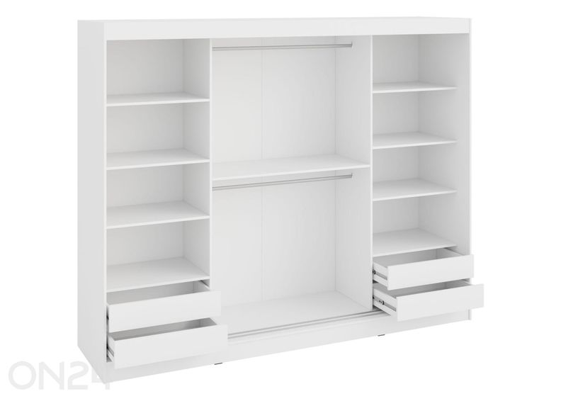 Liukuovikaappi Brie 250 cm kuvasuurennos