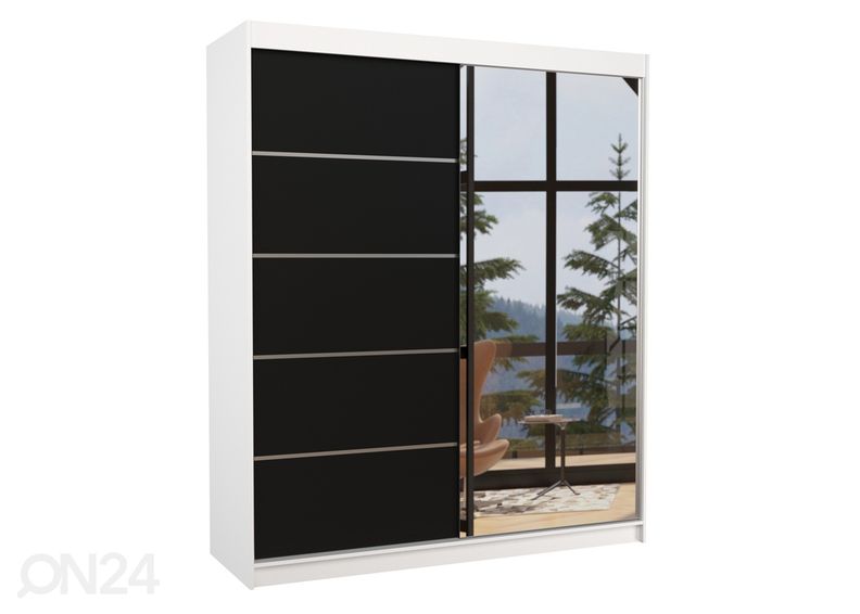 Liukuovikaappi Cabo 180 cm kuvasuurennos