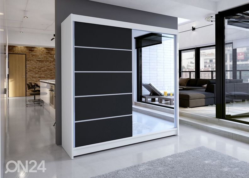 Liukuovikaappi Cabo 180 cm kuvasuurennos