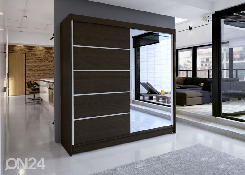 Liukuovikaappi Cabo 180 cm kuvasuurennos