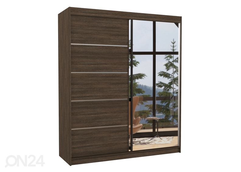 Liukuovikaappi Cabo 180 cm kuvasuurennos