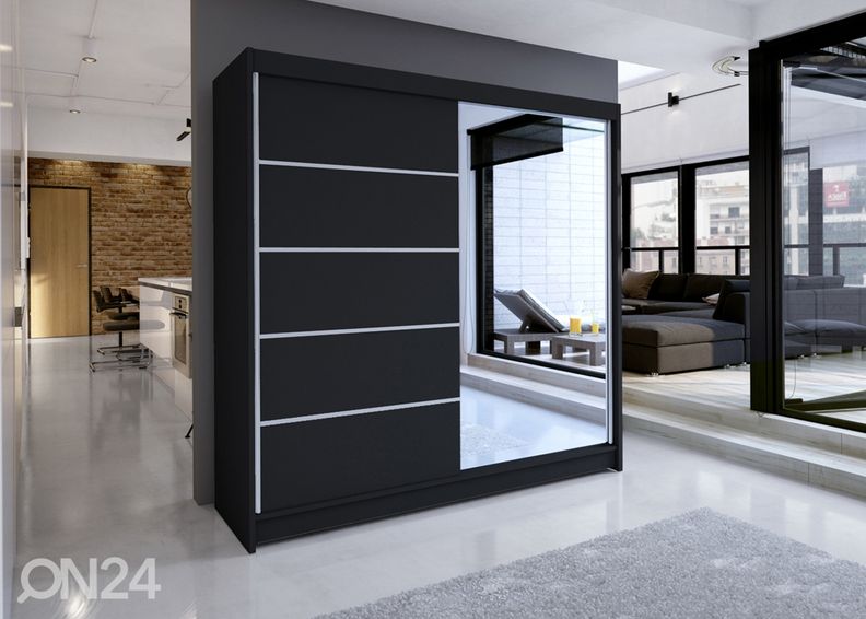 Liukuovikaappi Cabo 180 cm kuvasuurennos