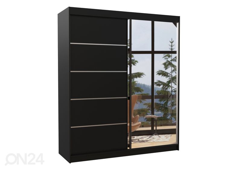 Liukuovikaappi Cabo 180 cm kuvasuurennos