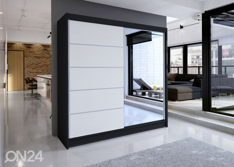 Liukuovikaappi Cabo 180 cm kuvasuurennos