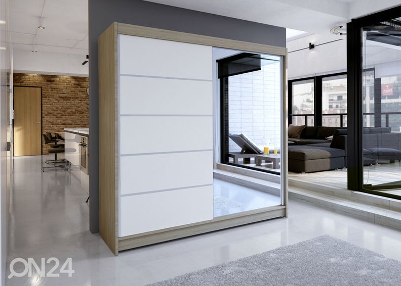 Liukuovikaappi Cabo 180 cm kuvasuurennos