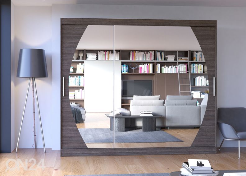 Liukuovikaappi Camden 250 cm kuvasuurennos