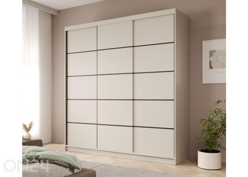 Liukuovikaappi Cannae 200 cm kuvasuurennos