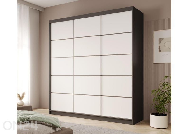 Liukuovikaappi Cannae 200 cm kuvasuurennos