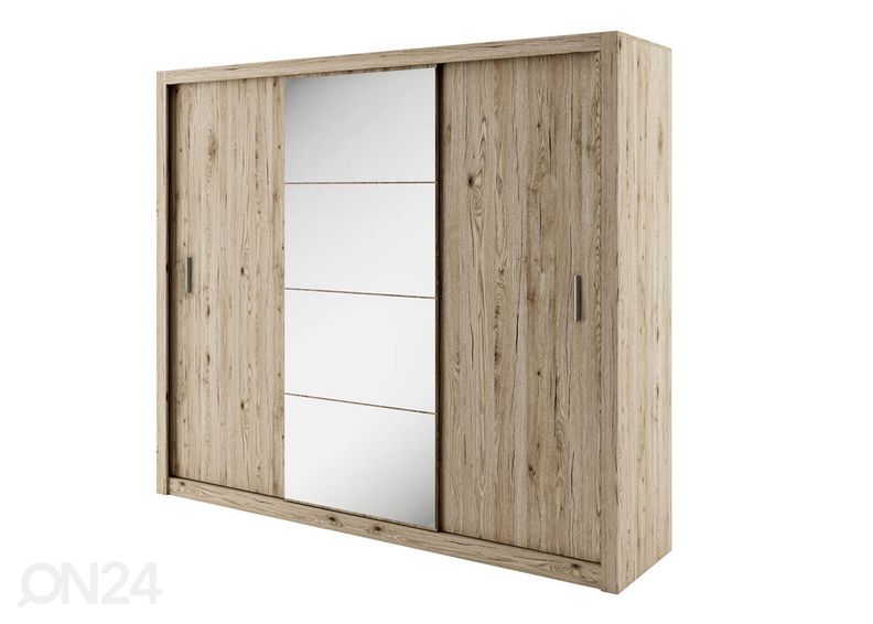 Liukuovikaappi Carlton 250 cm kuvasuurennos