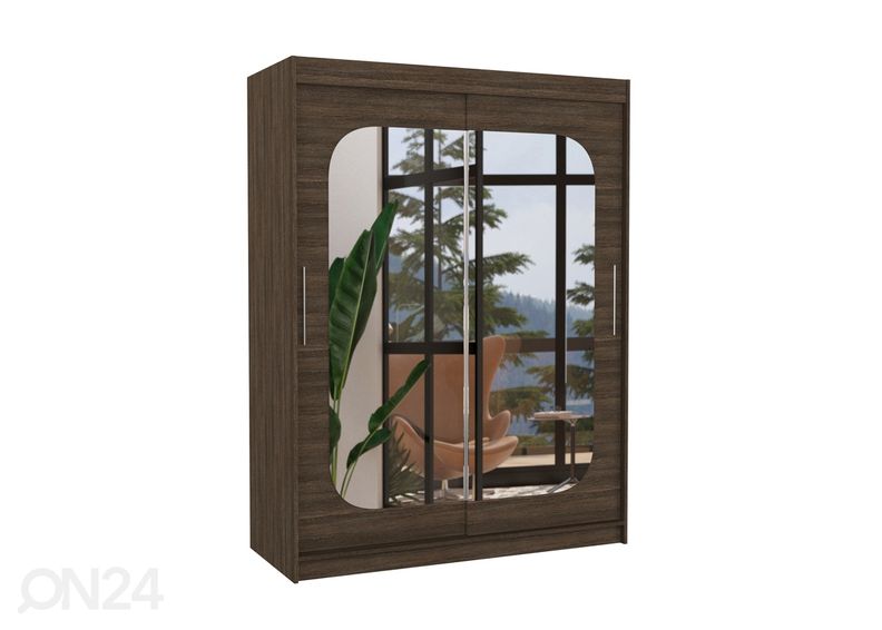 Liukuovikaappi Clarksville 150 cm kuvasuurennos