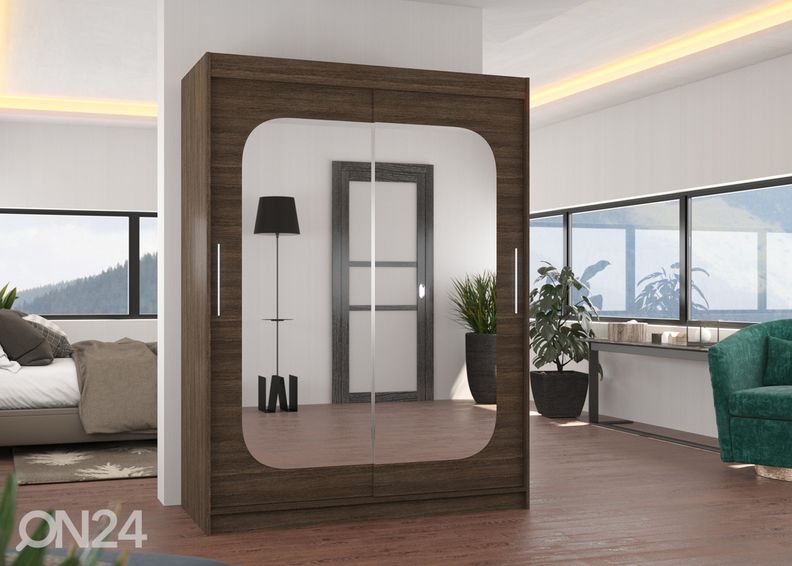 Liukuovikaappi Clarksville 150 cm kuvasuurennos