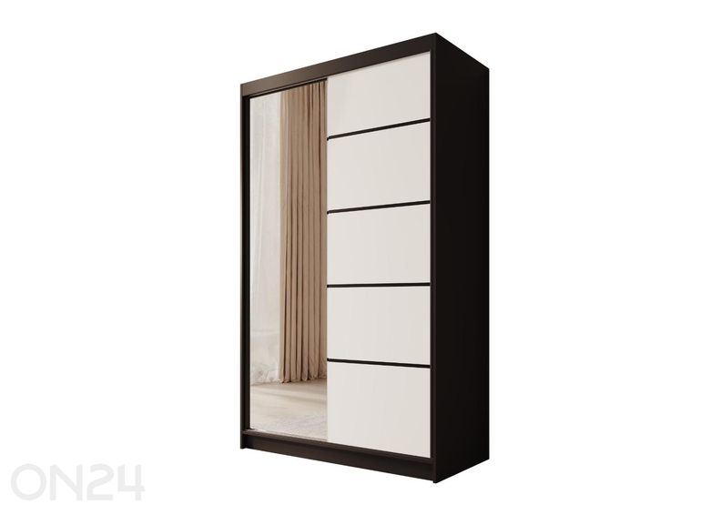 Liukuovikaappi Como 120 cm kuvasuurennos