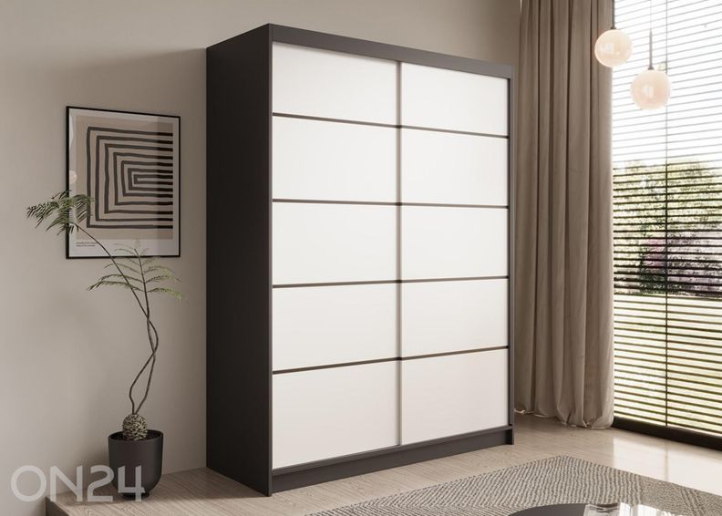 Liukuovikaappi Cuneo 150 cm kuvasuurennos