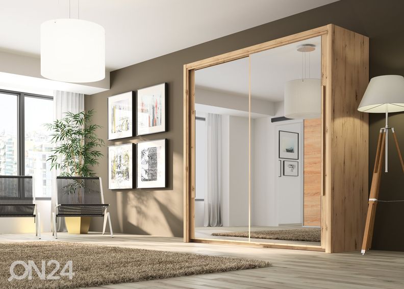 Liukuovikaappi Cyrus 183 cm kuvasuurennos