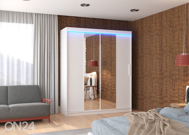 Liukuovikaappi Dalia I 180 cm + LED kuvasuurennos
