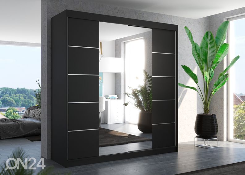 Liukuovikaappi Dalie 200 cm kuvasuurennos