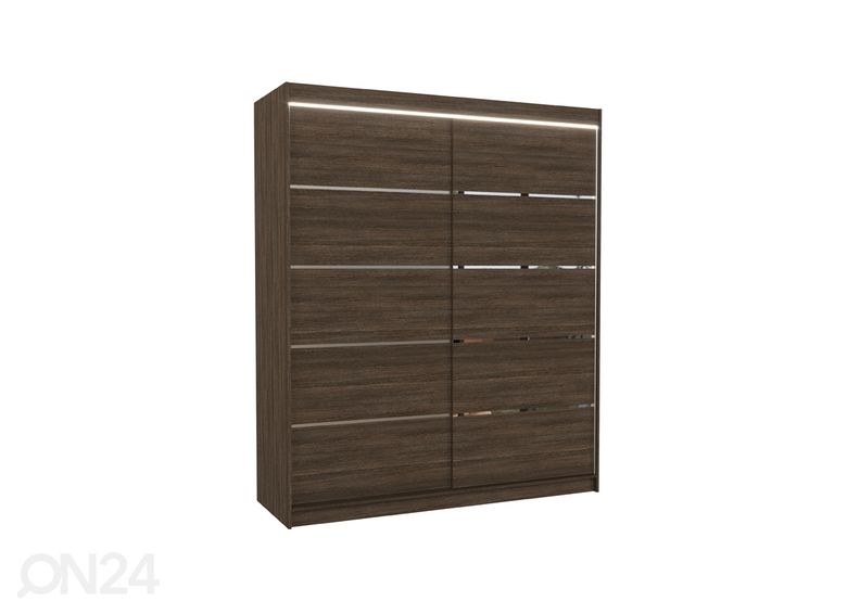 Liukuovikaappi Davi I 180 cm + LED kuvasuurennos