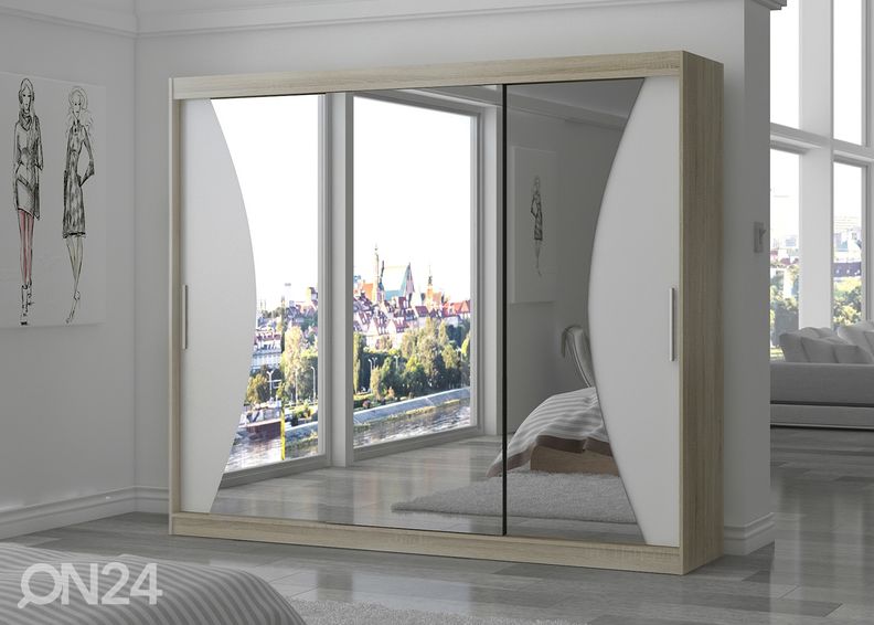 Liukuovikaappi Dixon 250 cm kuvasuurennos