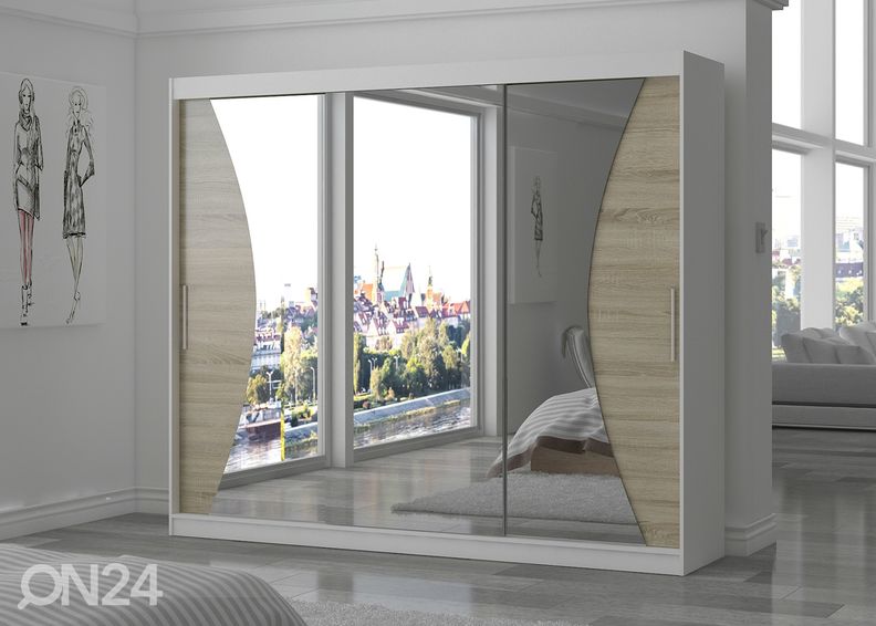 Liukuovikaappi Dixon 250 cm kuvasuurennos