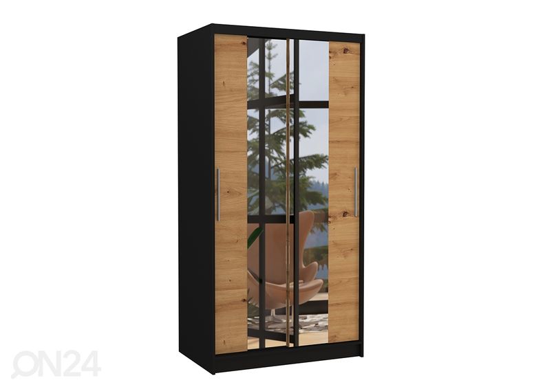 Liukuovikaappi Donna 100 cm kuvasuurennos