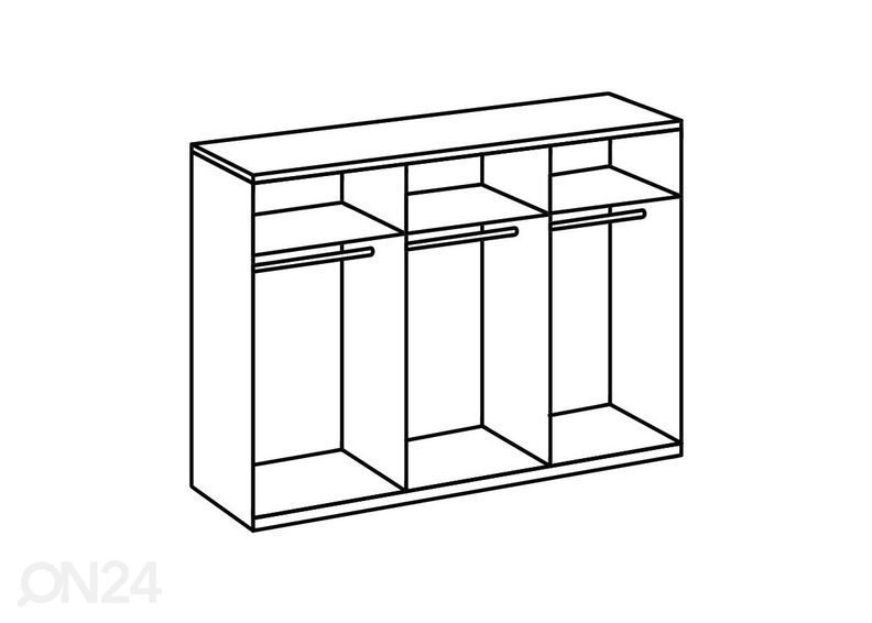 Liukuovikaappi Dubai kuvasuurennos