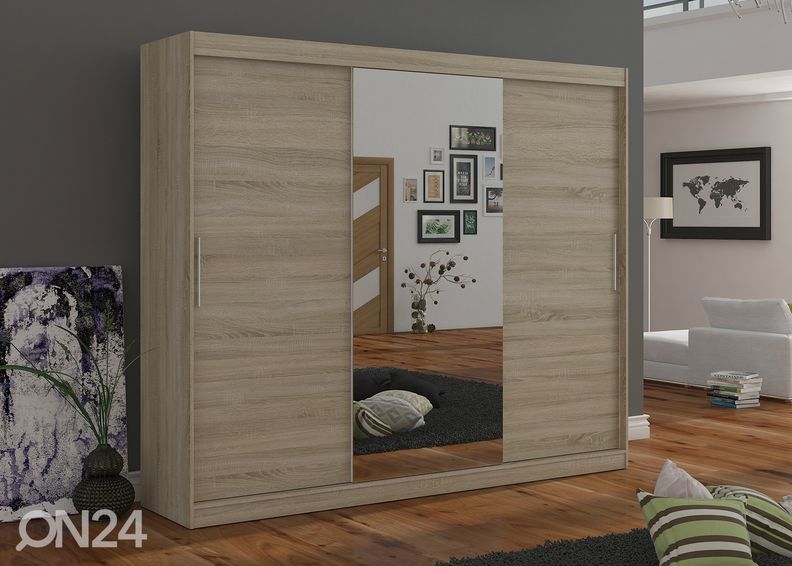 Liukuovikaappi Durelo 250 cm kuvasuurennos