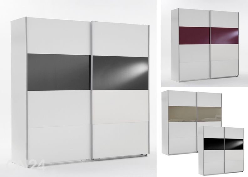 Liukuovikaappi Easy Plus h210x180 cm kuvasuurennos