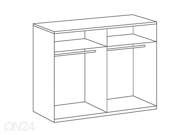 Liukuovikaappi Enter kuvasuurennos