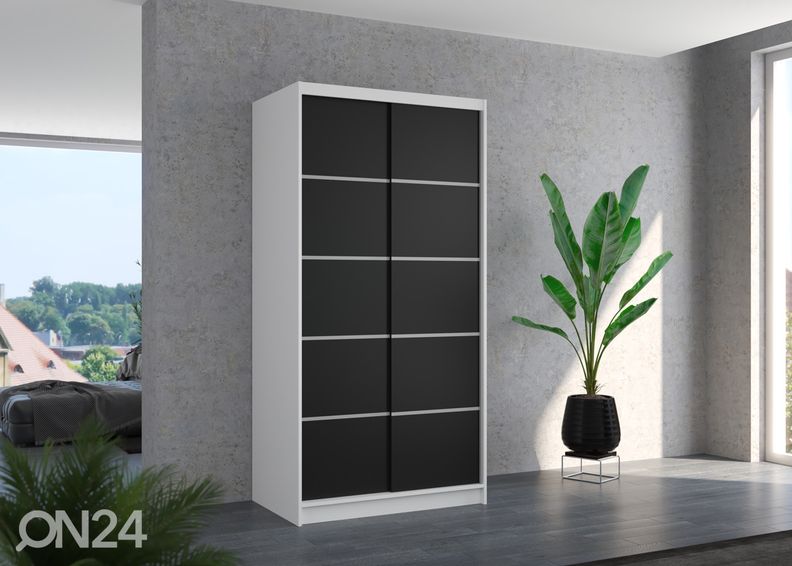 Liukuovikaappi Fran 100 cm kuvasuurennos