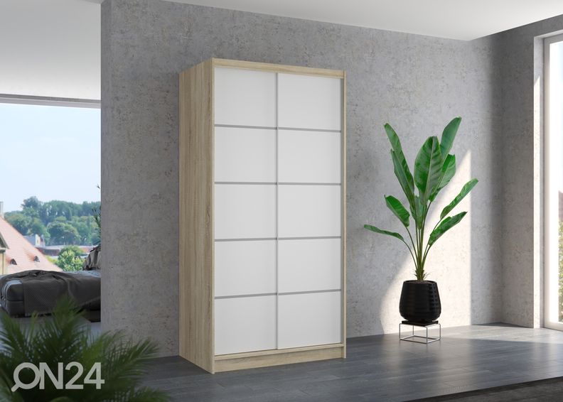 Liukuovikaappi Fran 100 cm kuvasuurennos