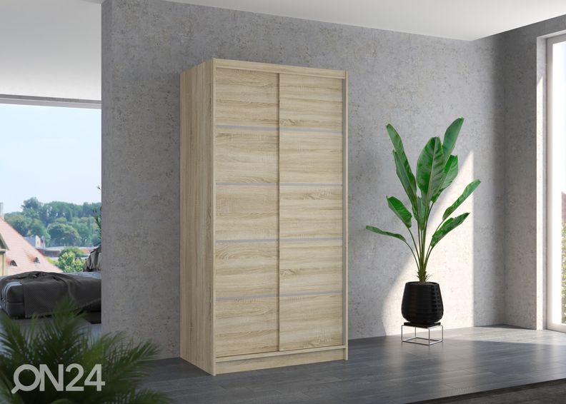 Liukuovikaappi Fran 100 cm kuvasuurennos