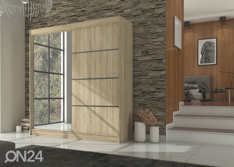 Liukuovikaappi Girli II 200 cm kuvasuurennos