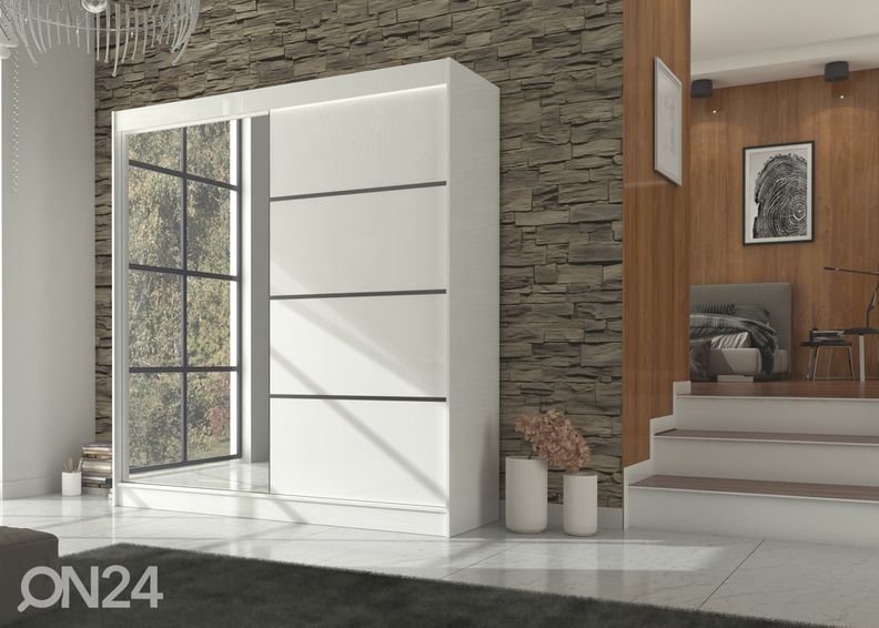 Liukuovikaappi Girli II 200 cm kuvasuurennos