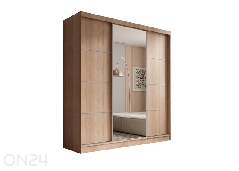 Liukuovikaappi Gironde 200 cm kuvasuurennos