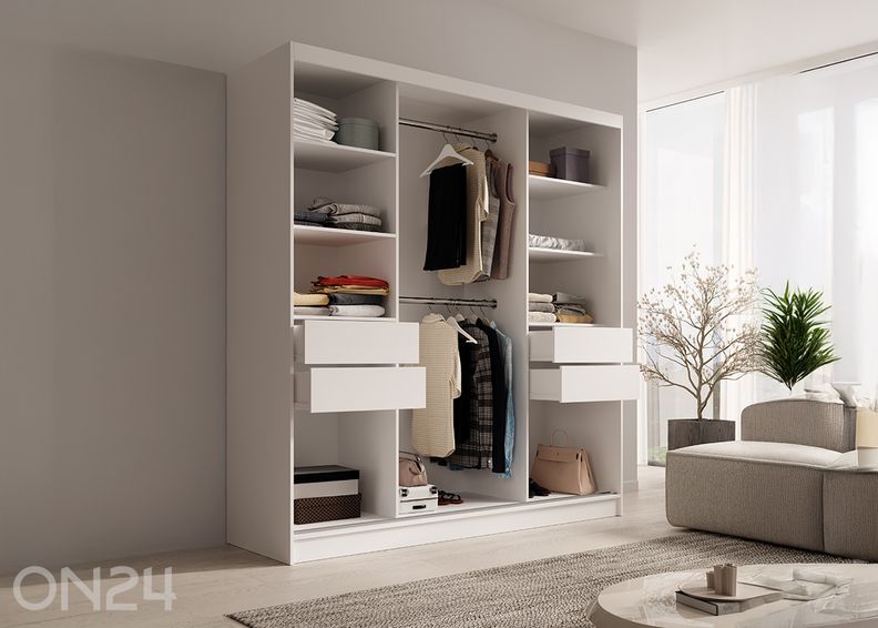 Liukuovikaappi Gironde 200 cm kuvasuurennos