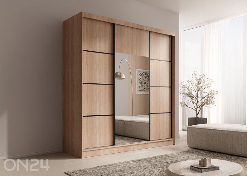 Liukuovikaappi Gironde 200 cm kuvasuurennos