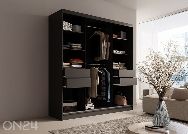 Liukuovikaappi Gironde 200 cm kuvasuurennos